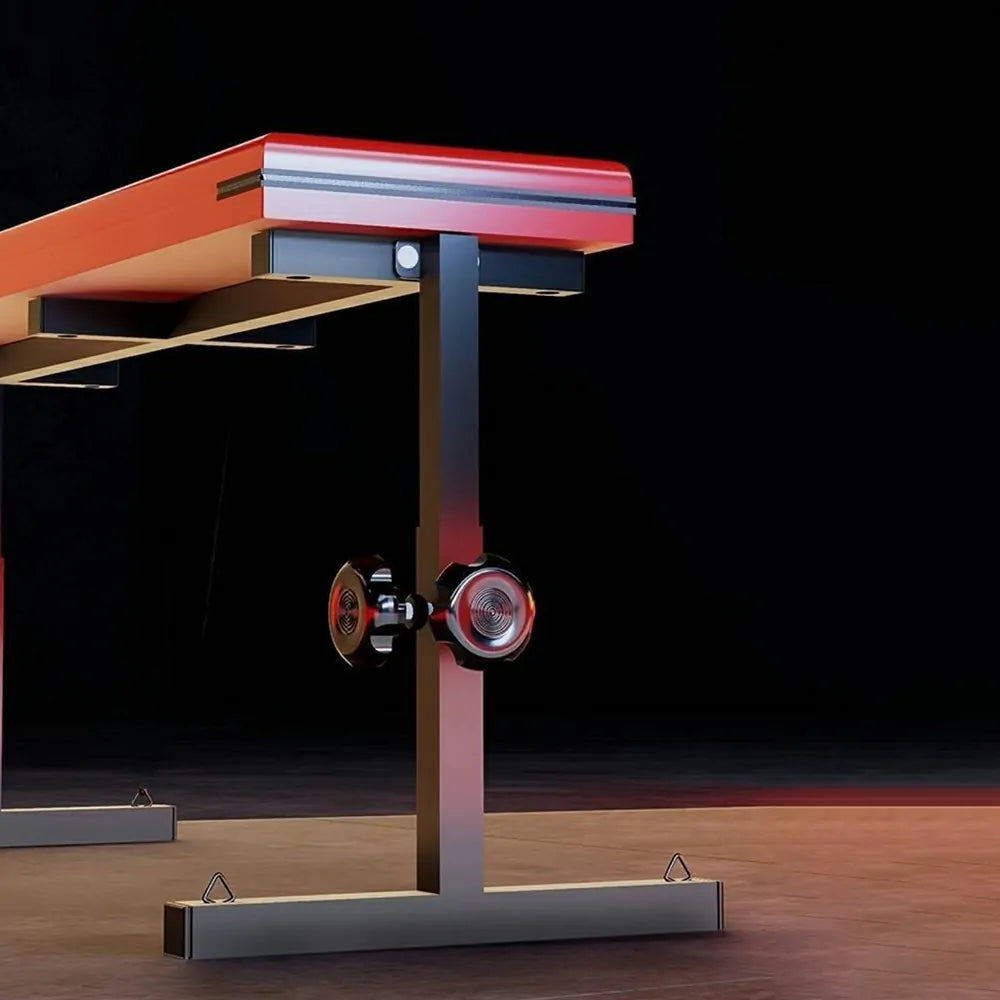Adjustable-Height Sex Bench With Wrist Straps