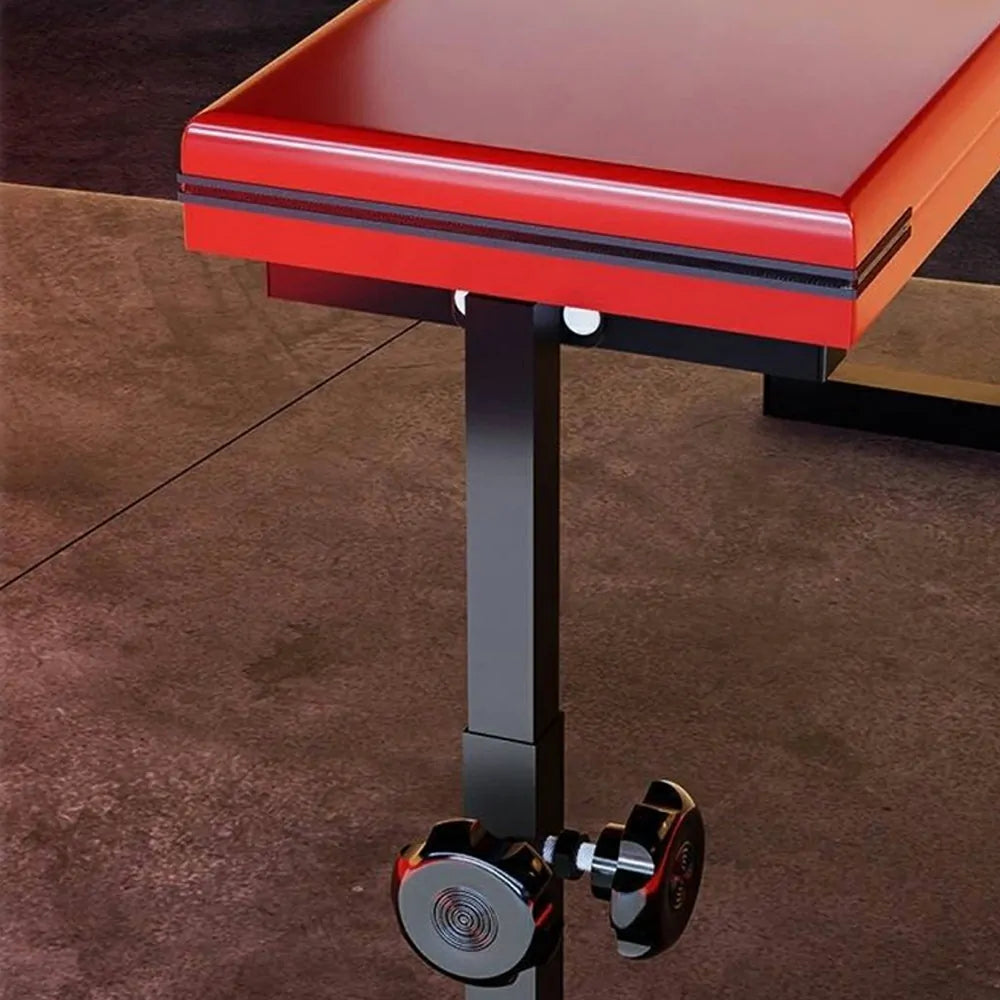 Adjustable-Height Sex Bench With Wrist Straps