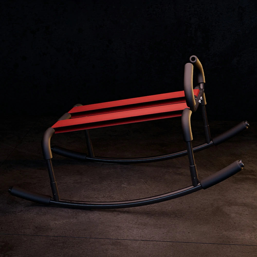 Elastic Sex Chair with Armrests and Dual Elastic Straps