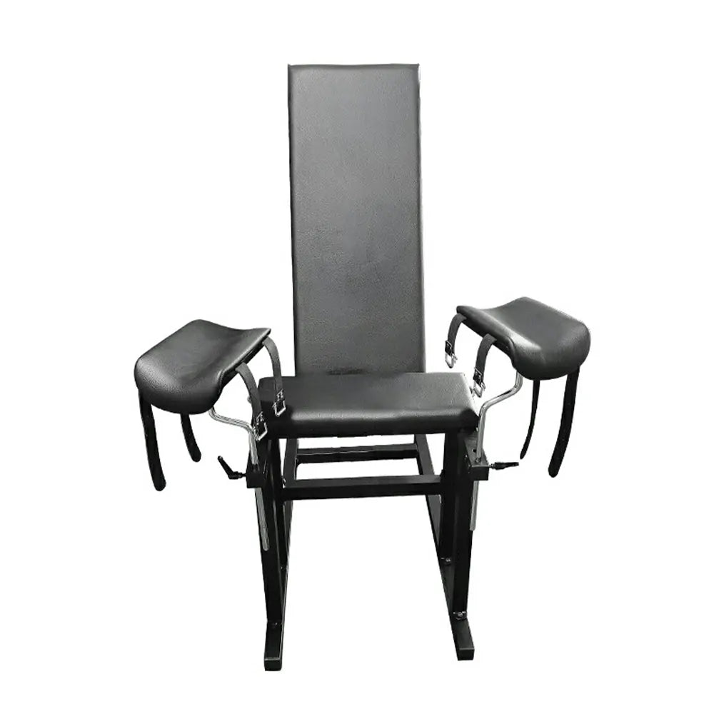 Heavy-Duty Sex Bench With Wrist Straps And Sex Machine