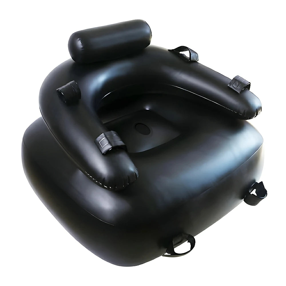 Inflatable Sex Chair With Pump And Dildo