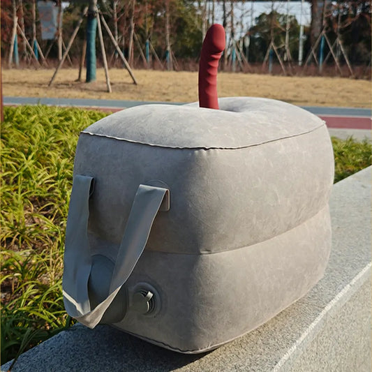 Portable Inflatable Sex Stool Pillow Fits Dildos and Vibrator Toys