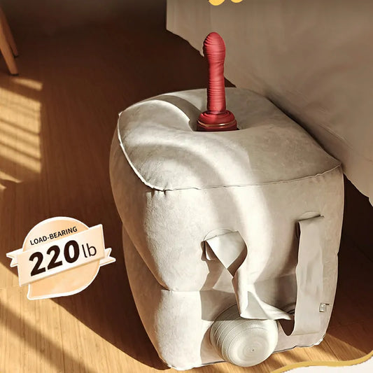 Portable Inflatable Sex Stool Pillow Fits Dildos and Vibrator Toys