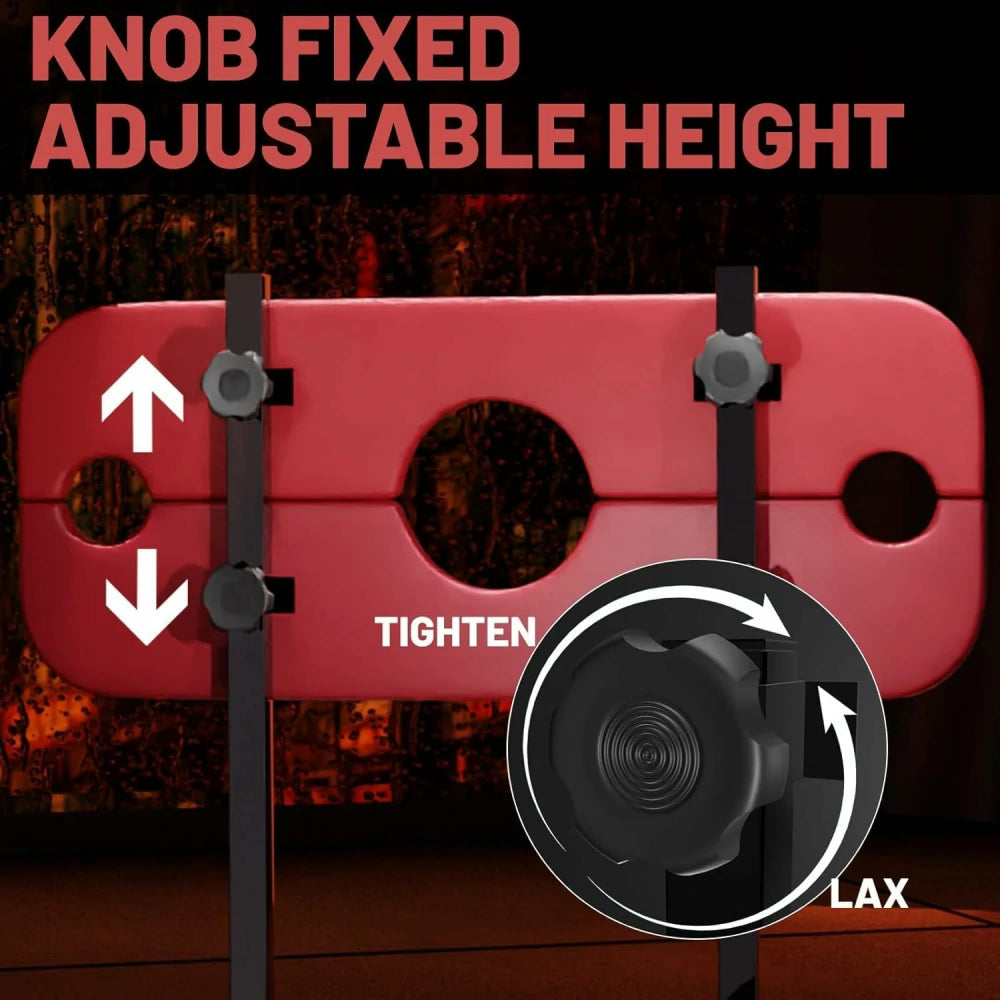 Restraint-Style Sex Bench With Neck And Wrist Support Slots