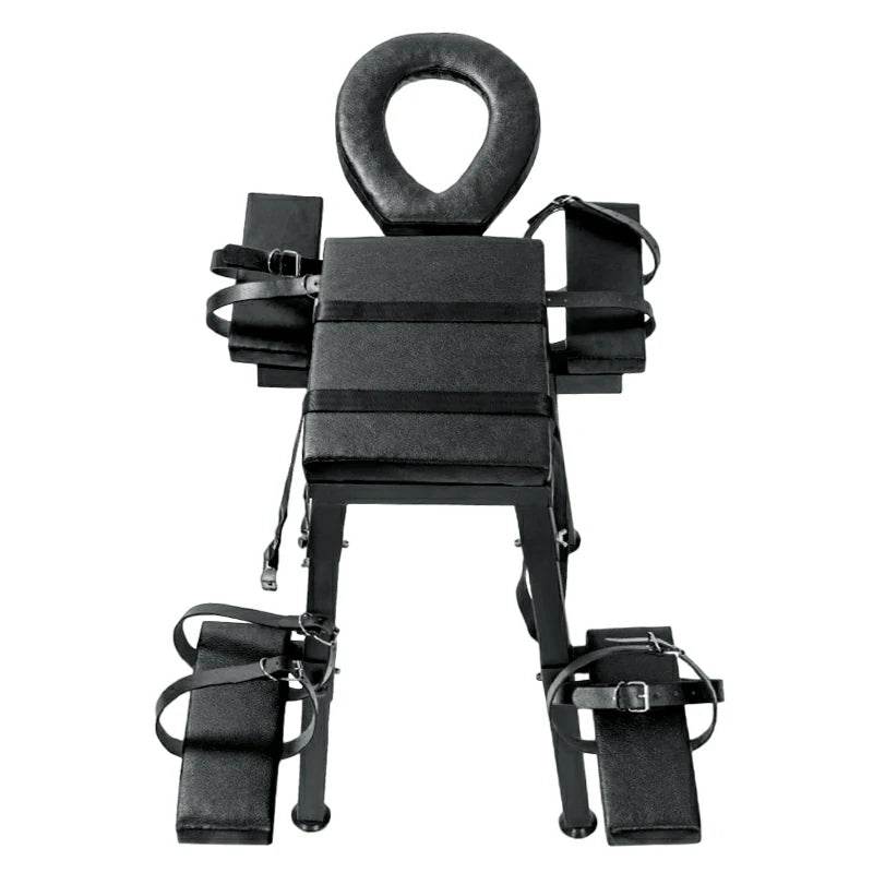Sex Bench with Adjustable Wrist Straps