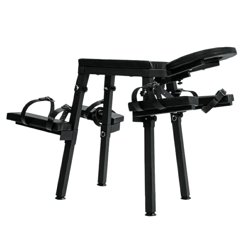 Sex Bench with Adjustable Wrist Straps
