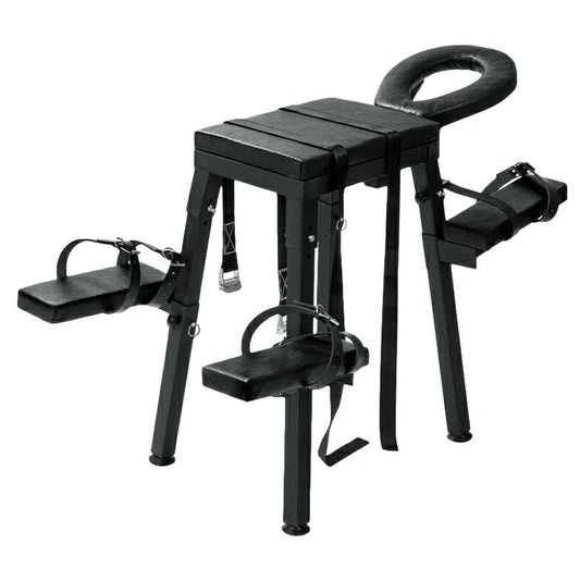 Sex Bench with Adjustable Wrist Straps