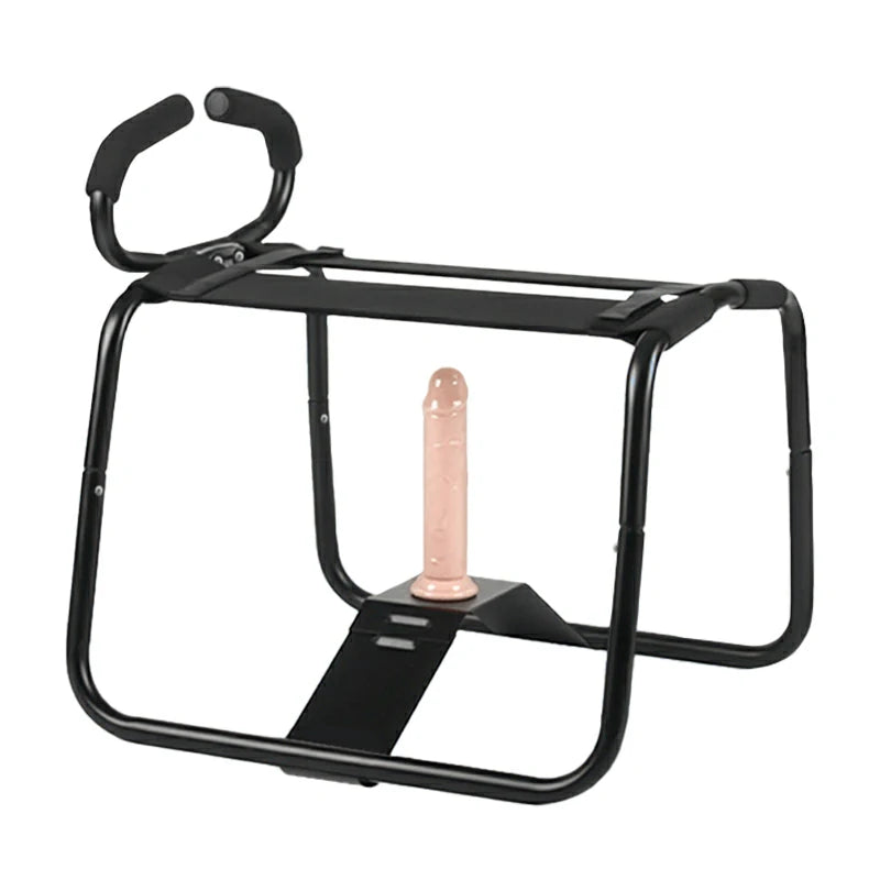 Portable Sex Chair with Armrests and Arch Bridge Dildo Chair