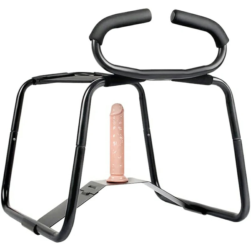 Portable Sex Chair with Armrests and Arch Bridge Dildo Chair