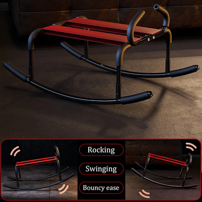 Elastic Sex Chair with Armrests and Dual Elastic Straps