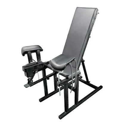 Heavy-Duty Sex Bench With Wrist Straps And Sex Machine