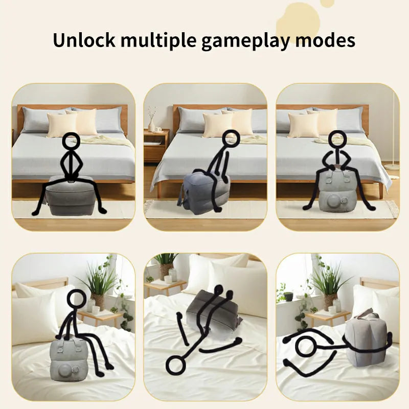 Portable Inflatable Sex Stool Pillow Fits Dildos and Vibrator Toys