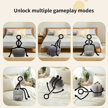 Portable Inflatable Sex Stool Pillow Fits Dildos and Vibrator Toys