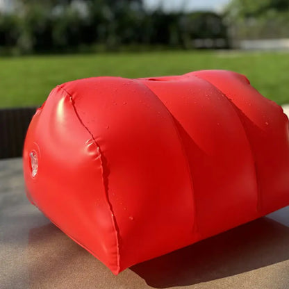 Red Inflatable Sex Stool With Pump And Dildo
