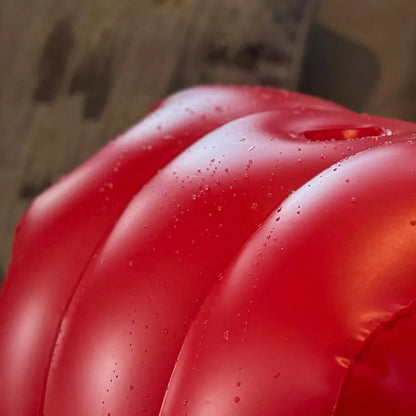 Red Inflatable Sex Stool With Pump And Dildo