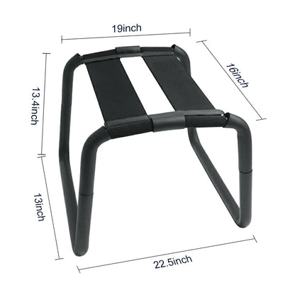 Upgraded Sex Chair with Reinforced Frame and Foam Cover