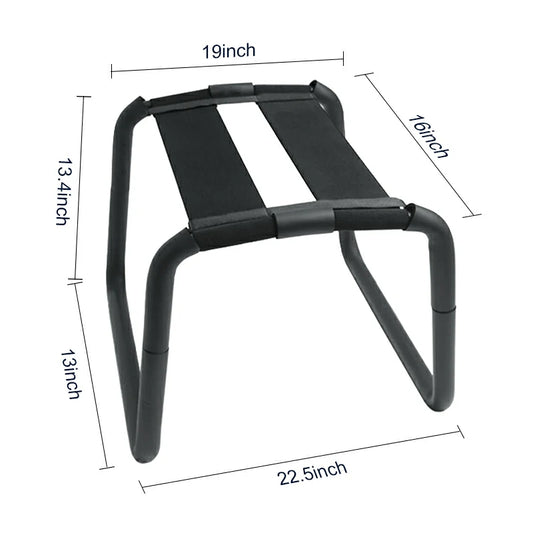 Upgraded Sex Chair with Reinforced Frame and Foam Cover