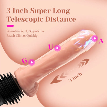 Quiet Fuck Machine with Dildo and Suction Cup