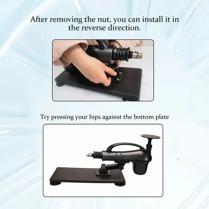 Foldable Dildo Machine With Phone Holder And Three Dildos For Women