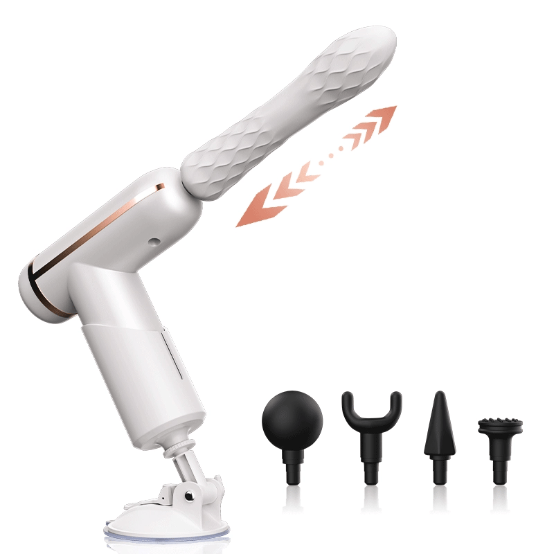 Automated Sex Machine With 32 Thrusting Modes And Four Massage Attachments
