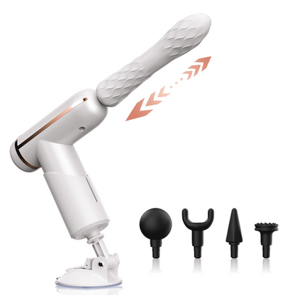 Automated Sex Machine With 32 Thrusting Modes And Four Massage Attachments