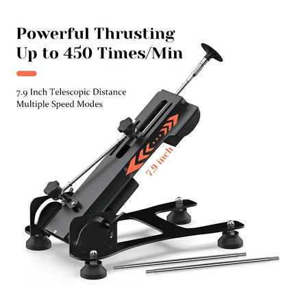 Heavy Duty Dildo Machine With Multi-Angle Design And Three Unique Dildo Attachments
