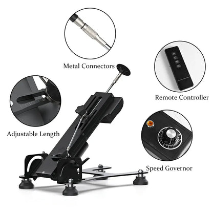 Heavy Duty Dildo Machine With Multi-Angle Design And Three Unique Dildo Attachments