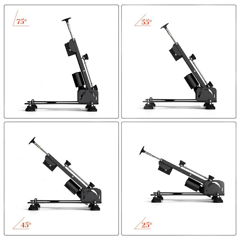 Heavy Duty Dildo Machine With Multi-Angle Design And Three Unique Dildo Attachments