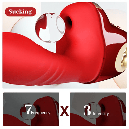 Automatic Sex Machine Hands Free 10 Speed Thrusting Vibrator With Heating