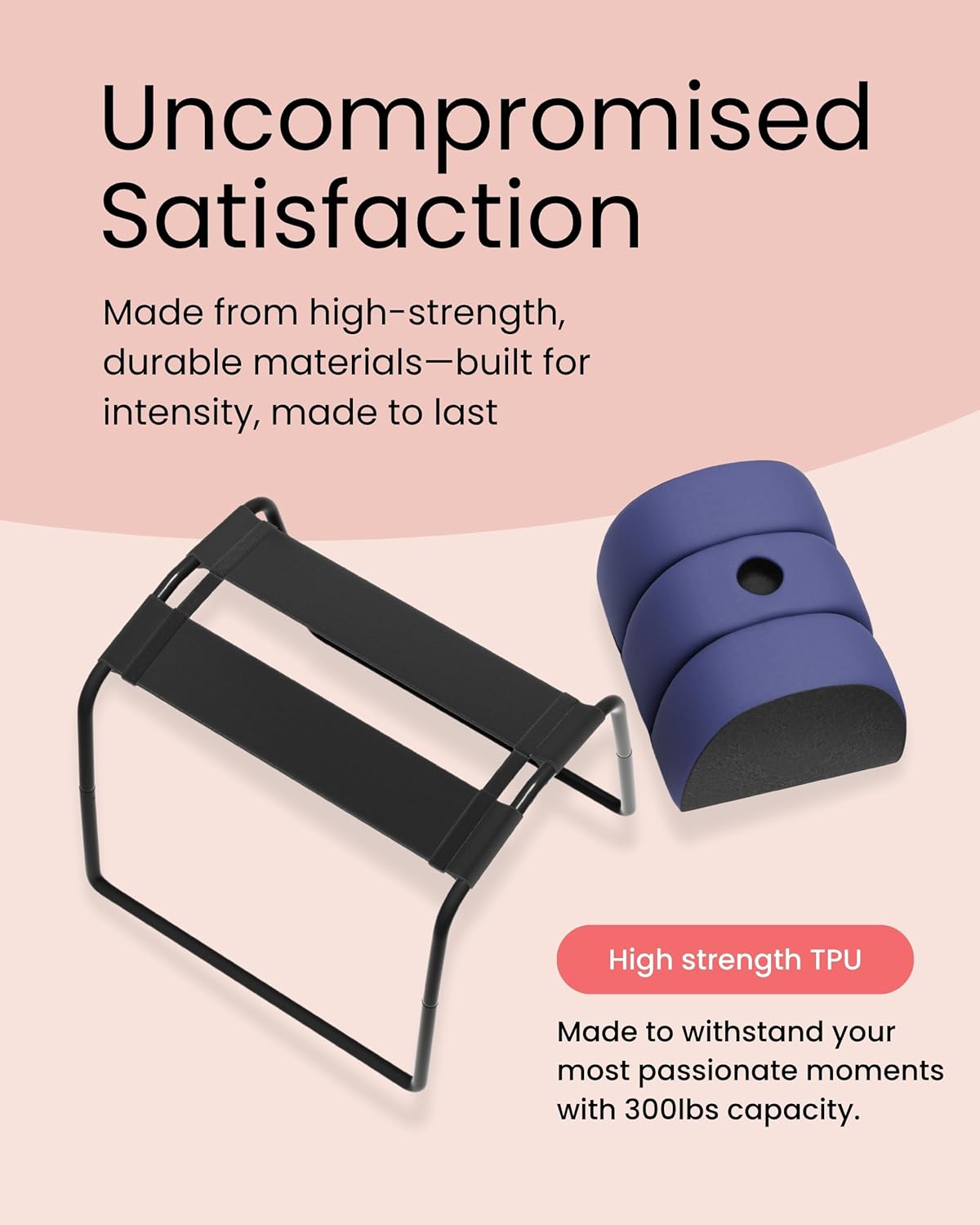 Weightless Love Chair for Couples – Elastic Bouncer Enhancer Seat for Intimate Bedroom Comfort